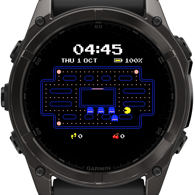 Pac-Man Maze 80s Arcade Ghosts Watch Face · Screenshot 3