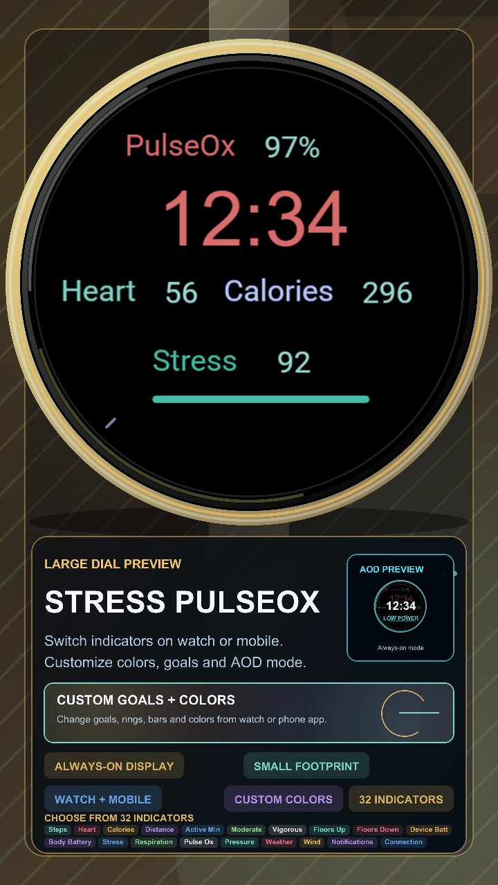 Stress PulseOx · Screenshot 2