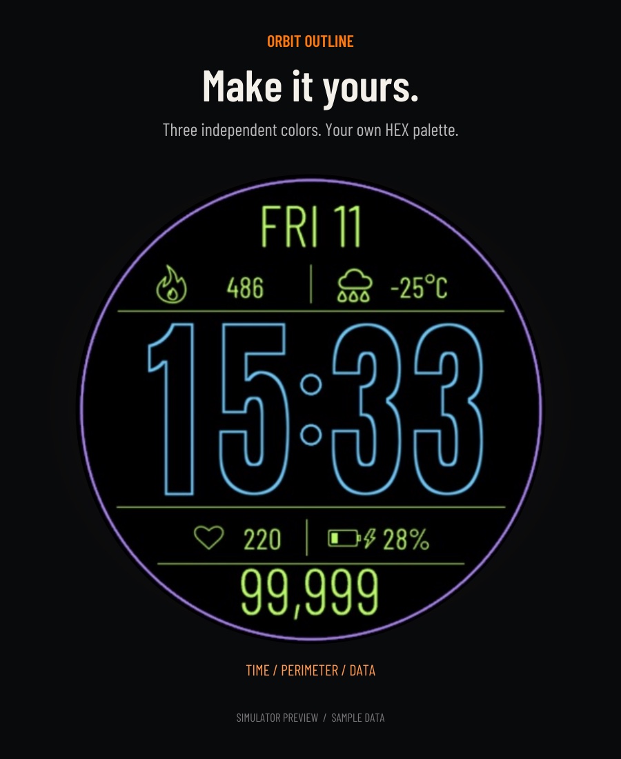 Orbit Outline · Screenshot 1