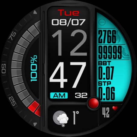 iFacer - WATCHFACE PREVIEW (454) · Screenshot 4