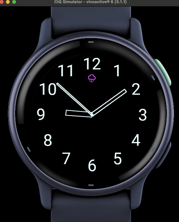 Chroma Weather Watch Face Free · Screenshot 3