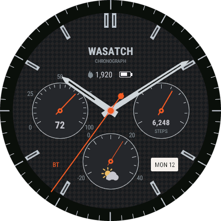 Wasatch GT Chronograph · Screenshot 1