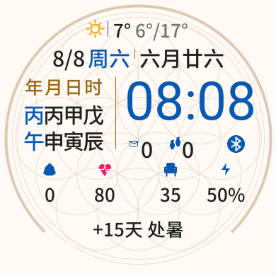 生命之花·八字农历 · Screenshot 3