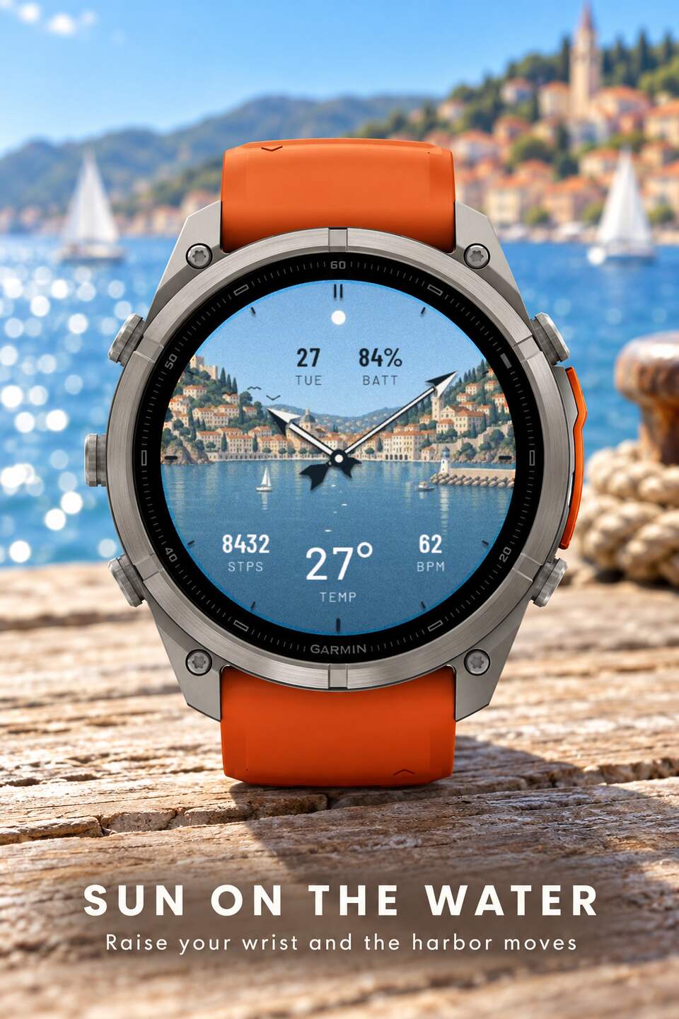 Weather Harbor - Analog Weather Watch Face · Screenshot 1