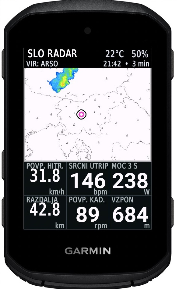 SLO Radar + WIND · Screenshot 0