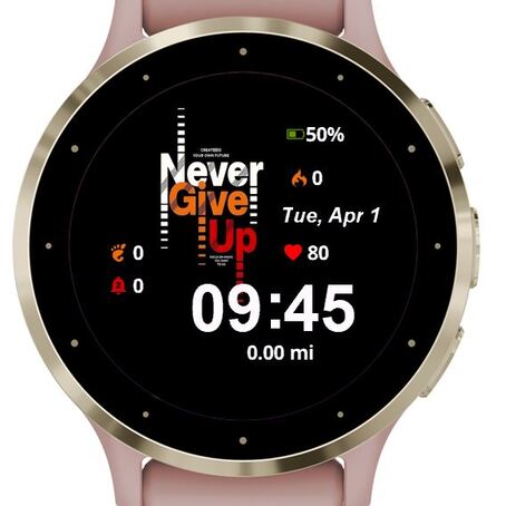 Never Give Up · Screenshot 0