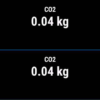 CO2 Reduced Data Field · Screenshot 3