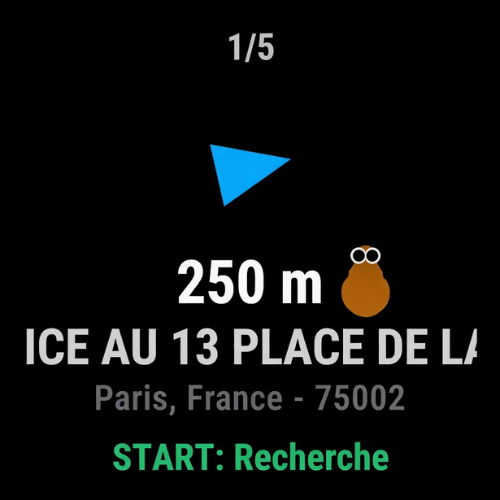 Paris WC: GPS Finder for the Nearest Public Toilet · Screenshot 1