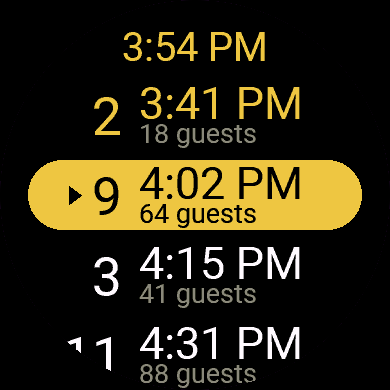 Seatwatch · Screenshot 2