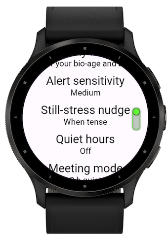 SighSense – Stress Reset & Vagal Score · Screenshot 2