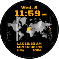 Timezone Map Day & Night · Screenshot 3