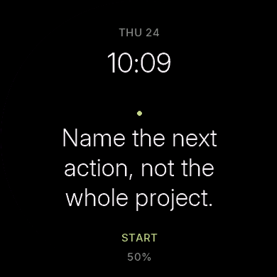One Thing - Daily Focus Quote · Screenshot 4