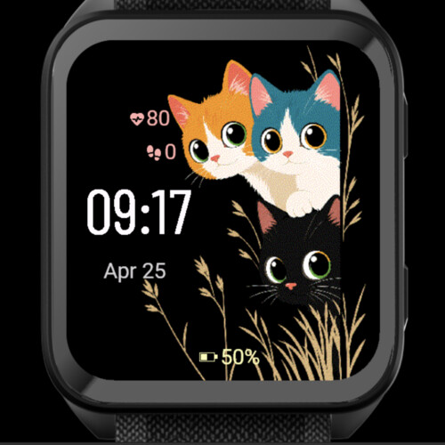 Trio Cats 3