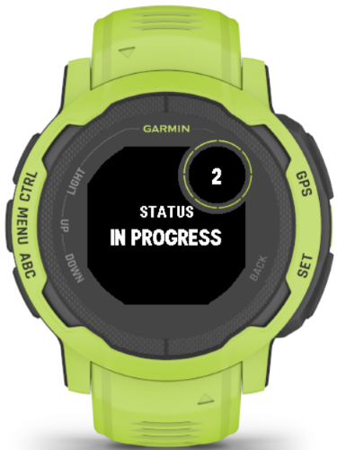 QuestMe RaceField Watch ALPHA VERSION · Screenshot 0