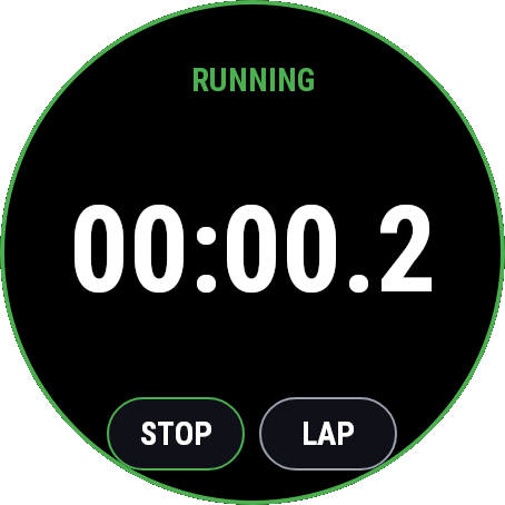 Stopwatch: Lap Timer & Splits · Screenshot 0