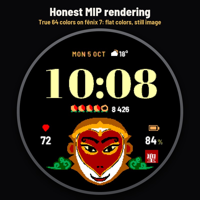 Astra Wukong Pro – 动态美猴王 齐天大圣 京剧脸谱表盘 · Screenshot 3