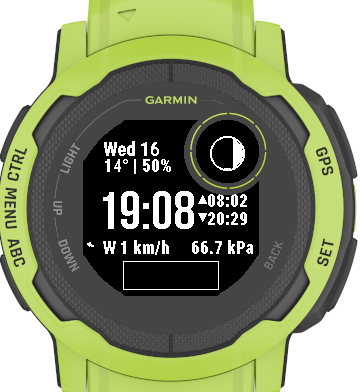 Hunt Fish Baro - The Ultimate Outdoor Watchface · Screenshot 0