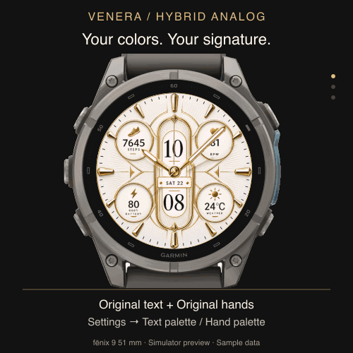 Venera Hybrid Analog · Screenshot 3