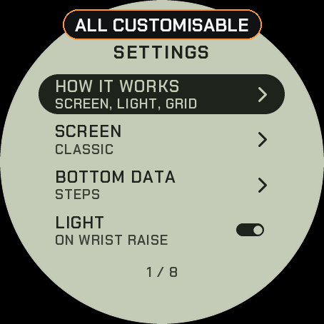 LCD SPORT — Retro Digital Watch Face · Screenshot 3