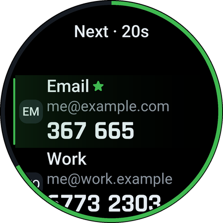 Handy Authenticator - 2FA/TOTP/HOTP · Screenshot 0