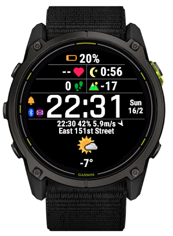 NordicsWeatherFace · Screenshot 2