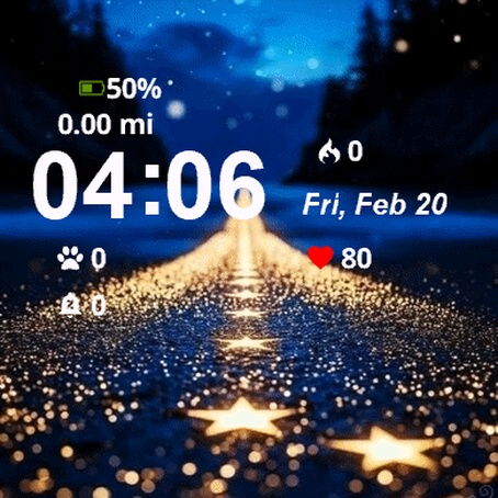 Road Stars It At Night · Screenshot 2