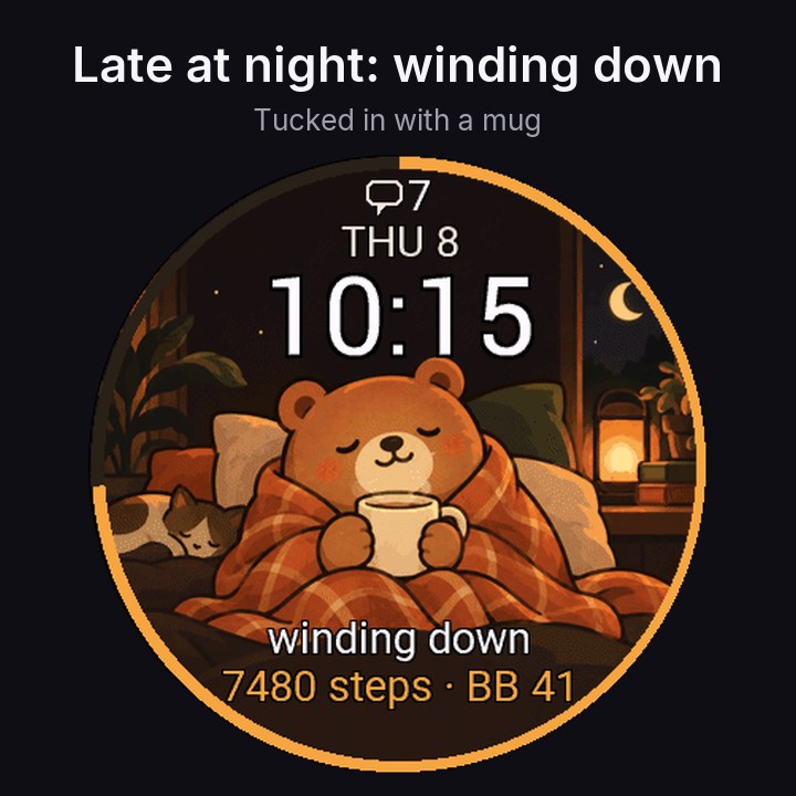 Day Mood - Mood Watch Face · Screenshot 3