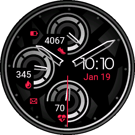 Embracer Watch Face · Screenshot 1