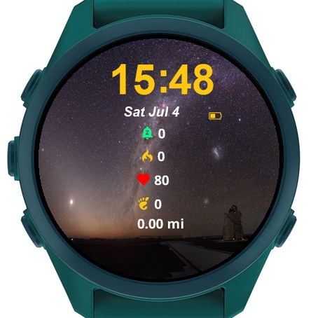 Milky Night Sky · Screenshot 2