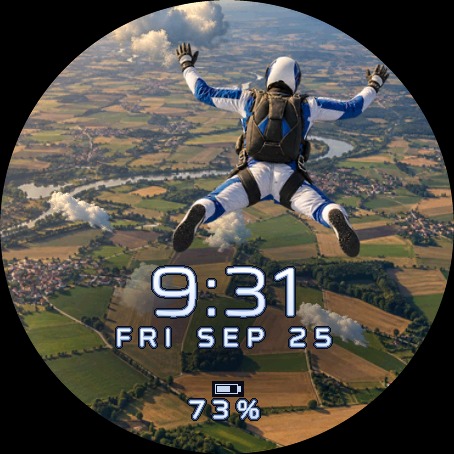 Freefall – Skydive Watch Face · Screenshot 0