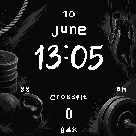 CrossFit watch face · Screenshot 0