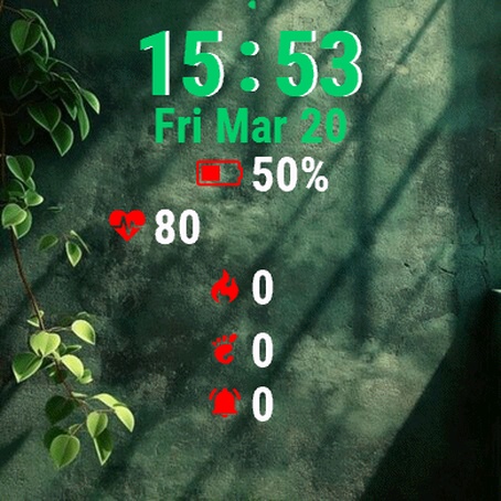 Green Wall Leaves · Screenshot 2