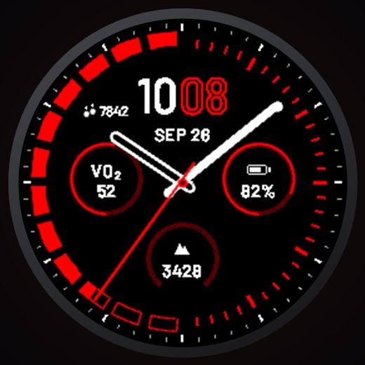 Apex - Outdoor Performance Watch Face · Screenshot 3