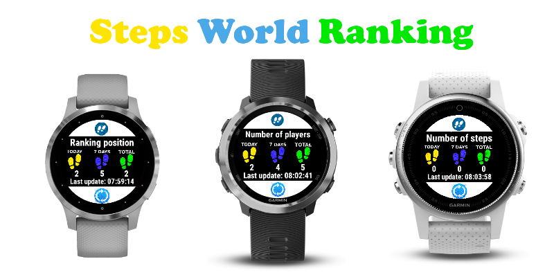 Steps World Ranking · Screenshot 3