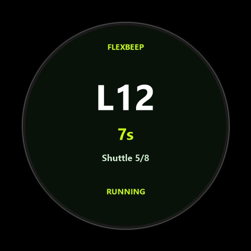 FlexBeep - Beep / Shuttle Test · Screenshot 3