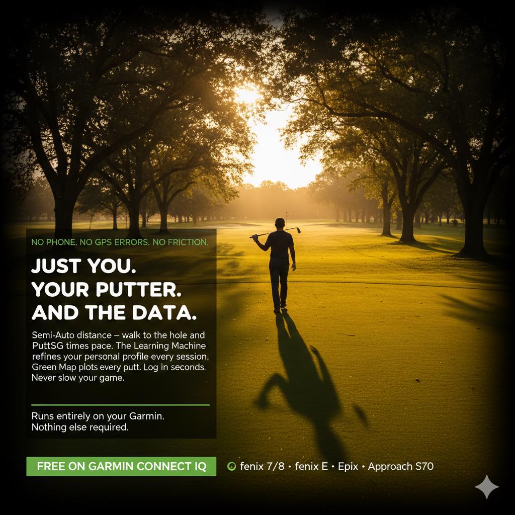 Putt SG - Strokes Gained Putting Training Golf · Screenshot 2