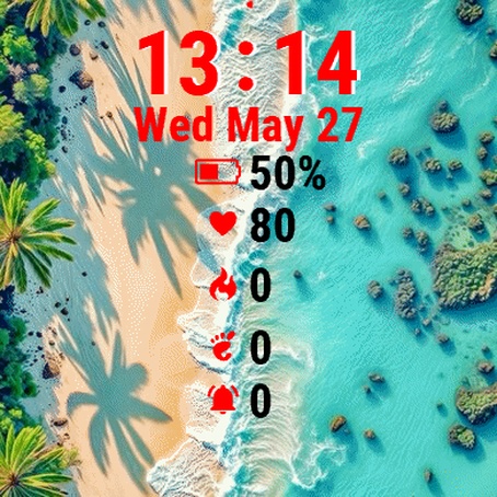 View Beach Palm Trees · Screenshot 0