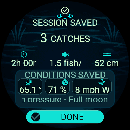 CatchLog - fishing tracker · Screenshot 3