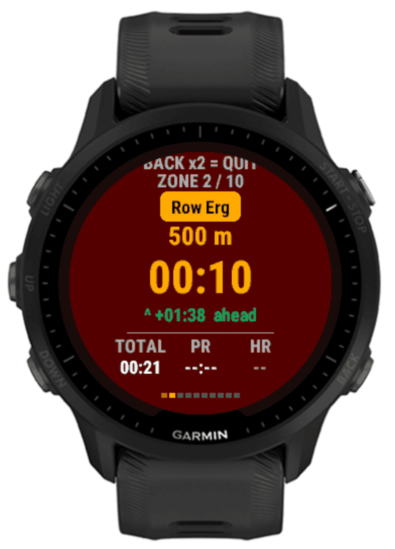 DEKA Race Tracker - Stopwatch & Splits · Screenshot 3