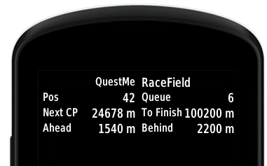 QuestMe RaceField ALPHA VERSION · Screenshot 0