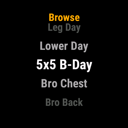 Strength & Workout Gym Tracker · Screenshot 0