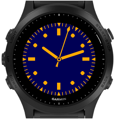 MilWatchFaceGMT · Screenshot 2