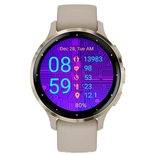 Active Time - Abstract Purple 02 · Screenshot 1