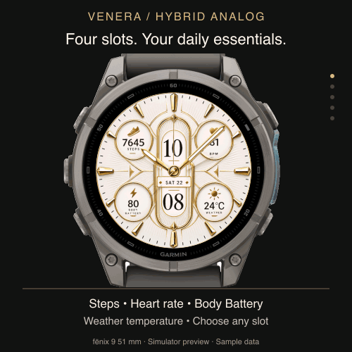 Venera Hybrid Analog · Screenshot 1