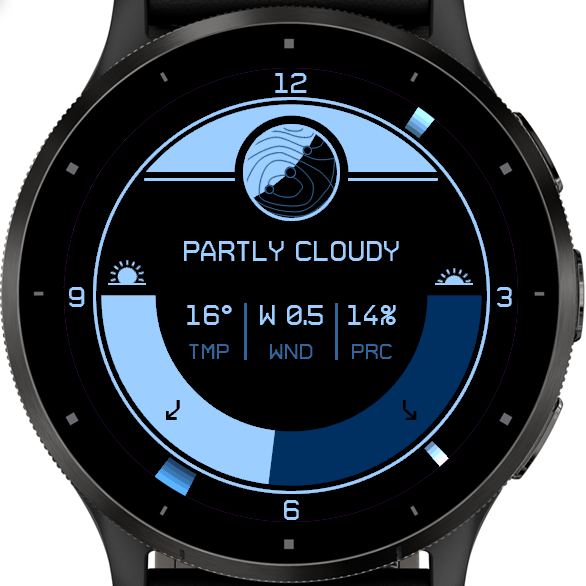 [alt-pay] StarMile Watch Face · Screenshot 2