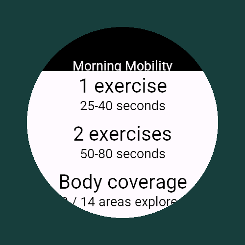 Morning Mobility: Stretch & Move · Screenshot 0