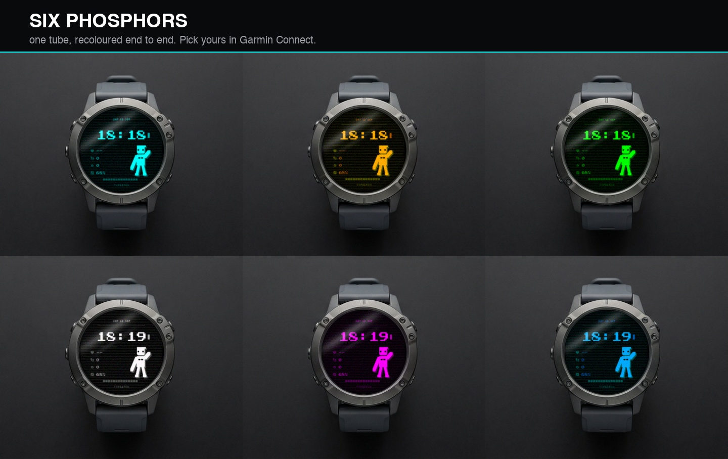 Cathode Elite – Retro CRT Pixel Watch Face · Screenshot 1