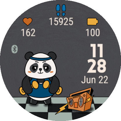 Kawaii Panda Animated · Screenshot 0