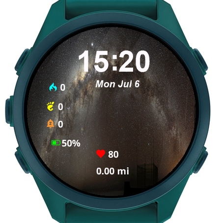 Milky Visible Night Sky · Screenshot 2