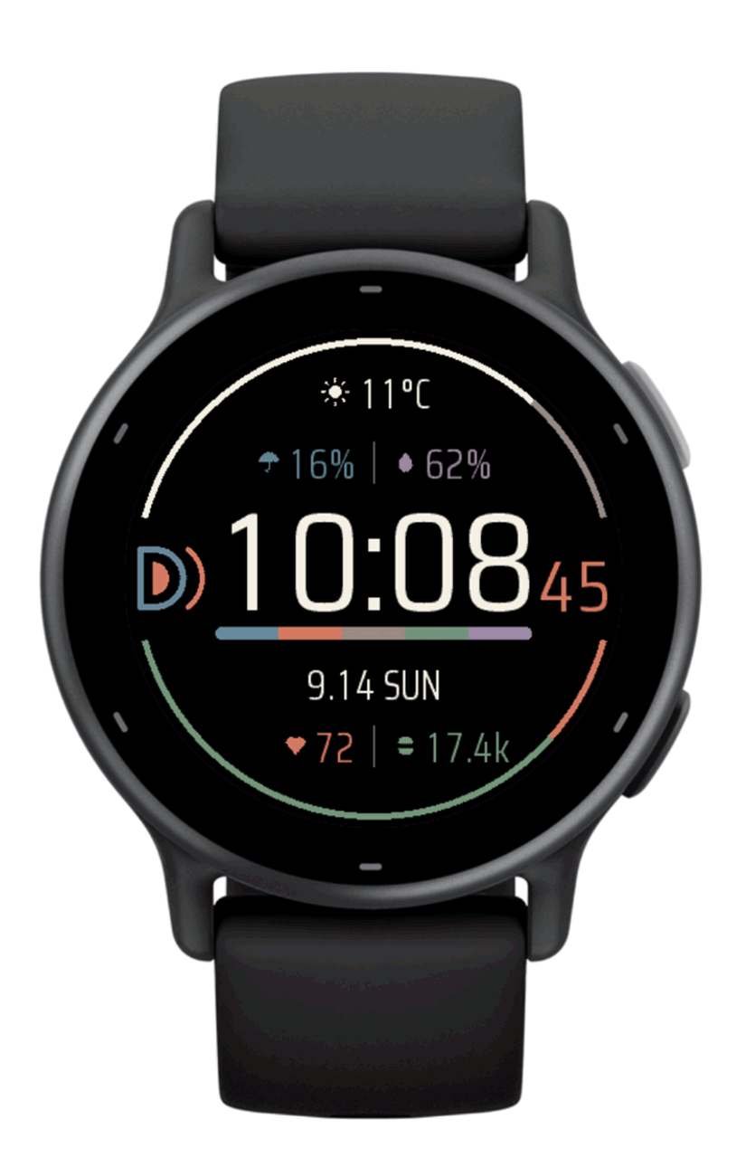 DEVER Engraver - Geometric AMOLED Watch Face · Screenshot 0